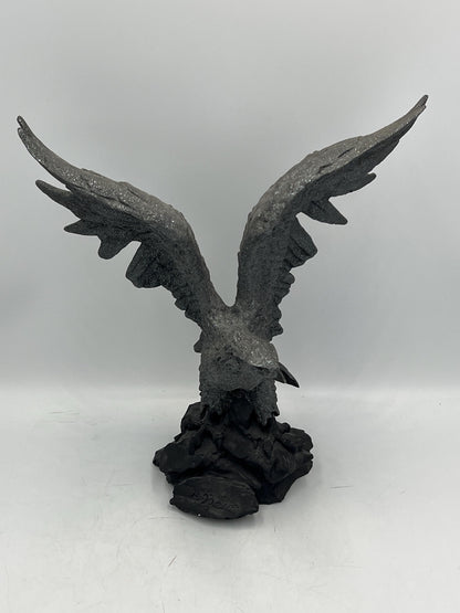 Vintage Eagle sculpture. Handmade and Signed