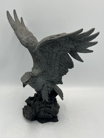 Vintage Eagle sculpture. Handmade and Signed