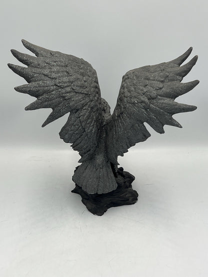 Vintage Eagle sculpture. Handmade and Signed
