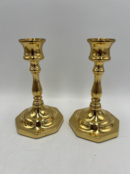 Ceramic Candlestick Holder Signed Art Pottery