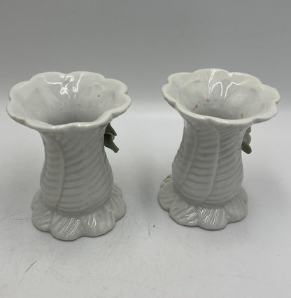 Ceramic Candlestick Holder Signed Art Pottery