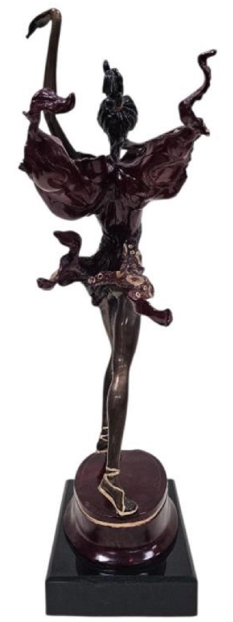 Sergey Kazaryn Fiery Dancer Orig. Bronze Sculpture