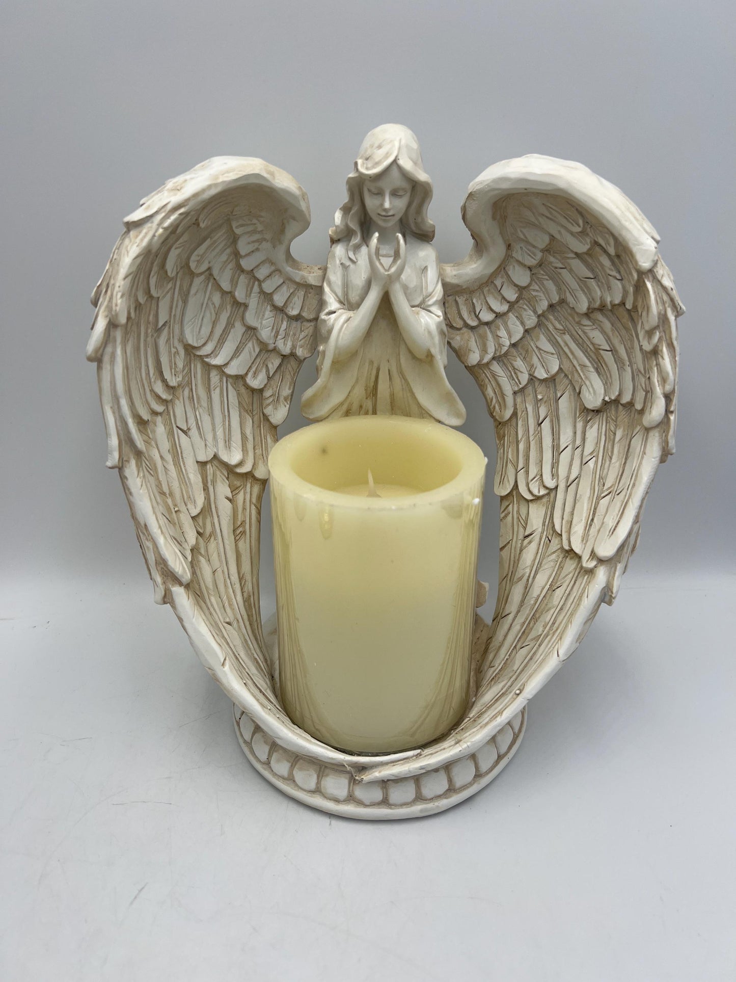 Angel Flameless Candle Christmas Decoration