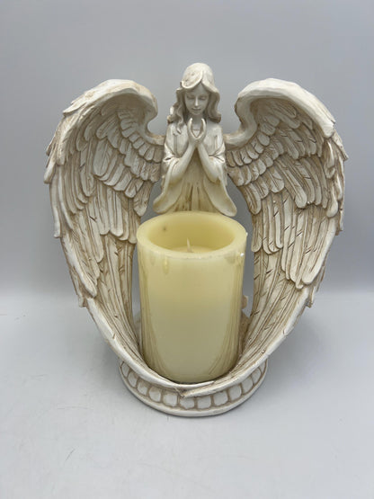 Angel Flameless Candle Christmas Decoration