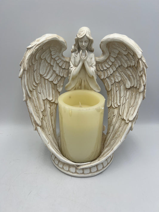 Angel Flameless Candle Christmas Decoration