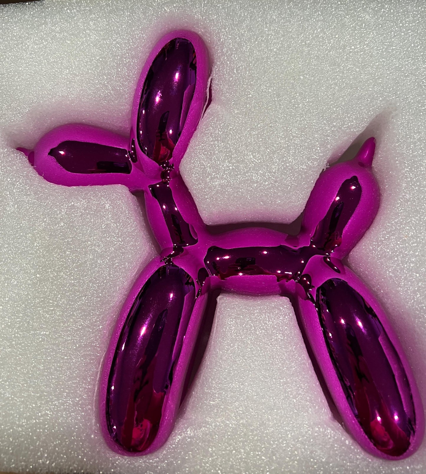 Balloon Dog Resin Statue - Purple - New in Box. Different Sizes Available