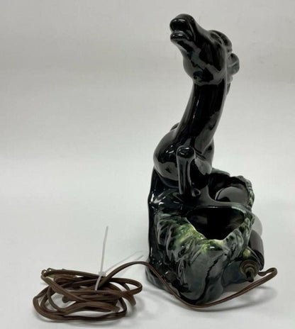 Vintage Horse Lamp - Mid Century Modern Ceramic Table Light