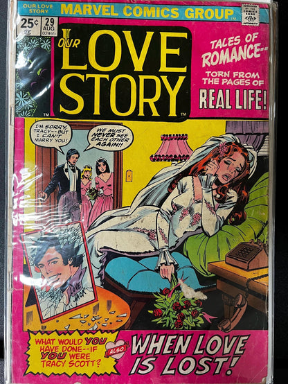 Vintage DC & Marvel Romance Comics Lot | My Love, Girls' Love, Heart Throbs, Secret Hearts | 1960-1970s Silver Bronze Age