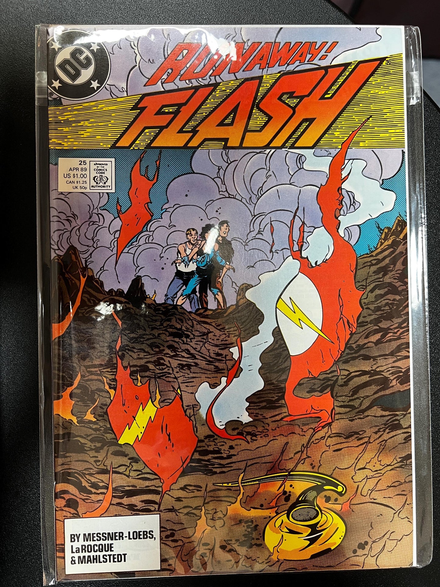 The Flash Comic Book Lot (10 Issues): Copper Age Wally West Collection