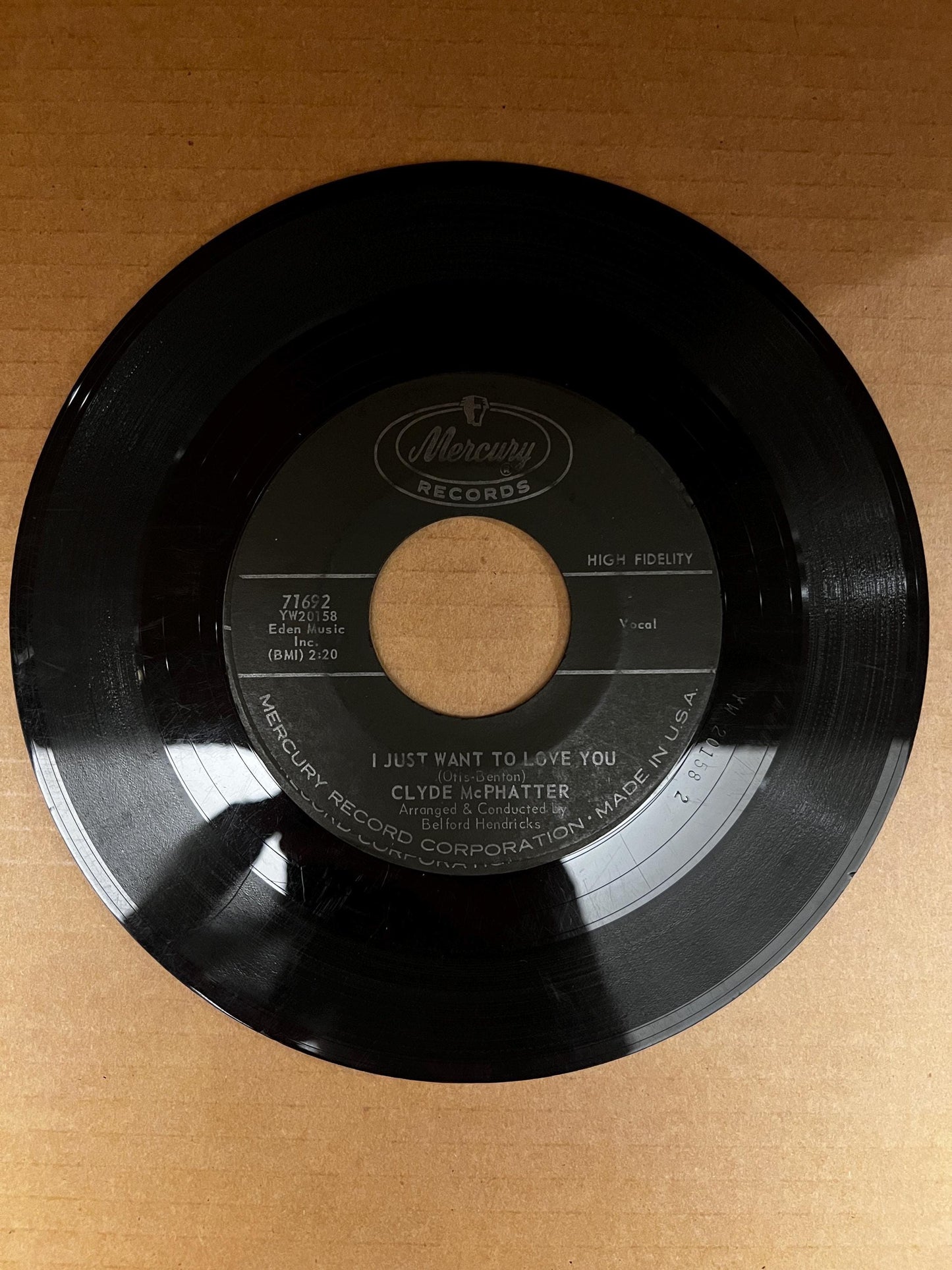 Rare Soul & Northern Soul 45 Lot - Tamla Motown, Clyde McPhatter, Silver Promo - 12 Records