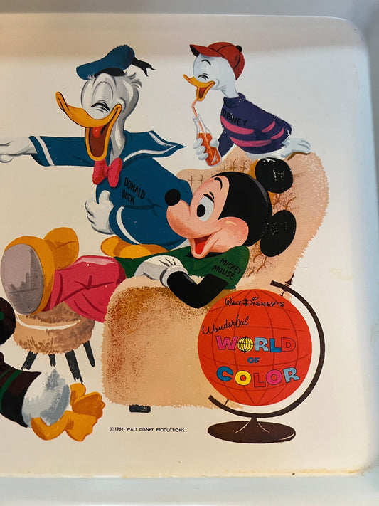 1961 Walt Disney Wonderful World of Color Lap Tray