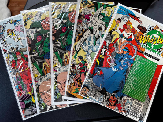 Who's Who DC Comics Update '87: Copper Age Encyclopedia, Character Bios