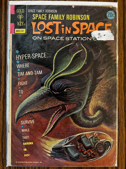 Vintage Gold Key Comic Book Lot: 1960s-70s Sci-Fi, Western
