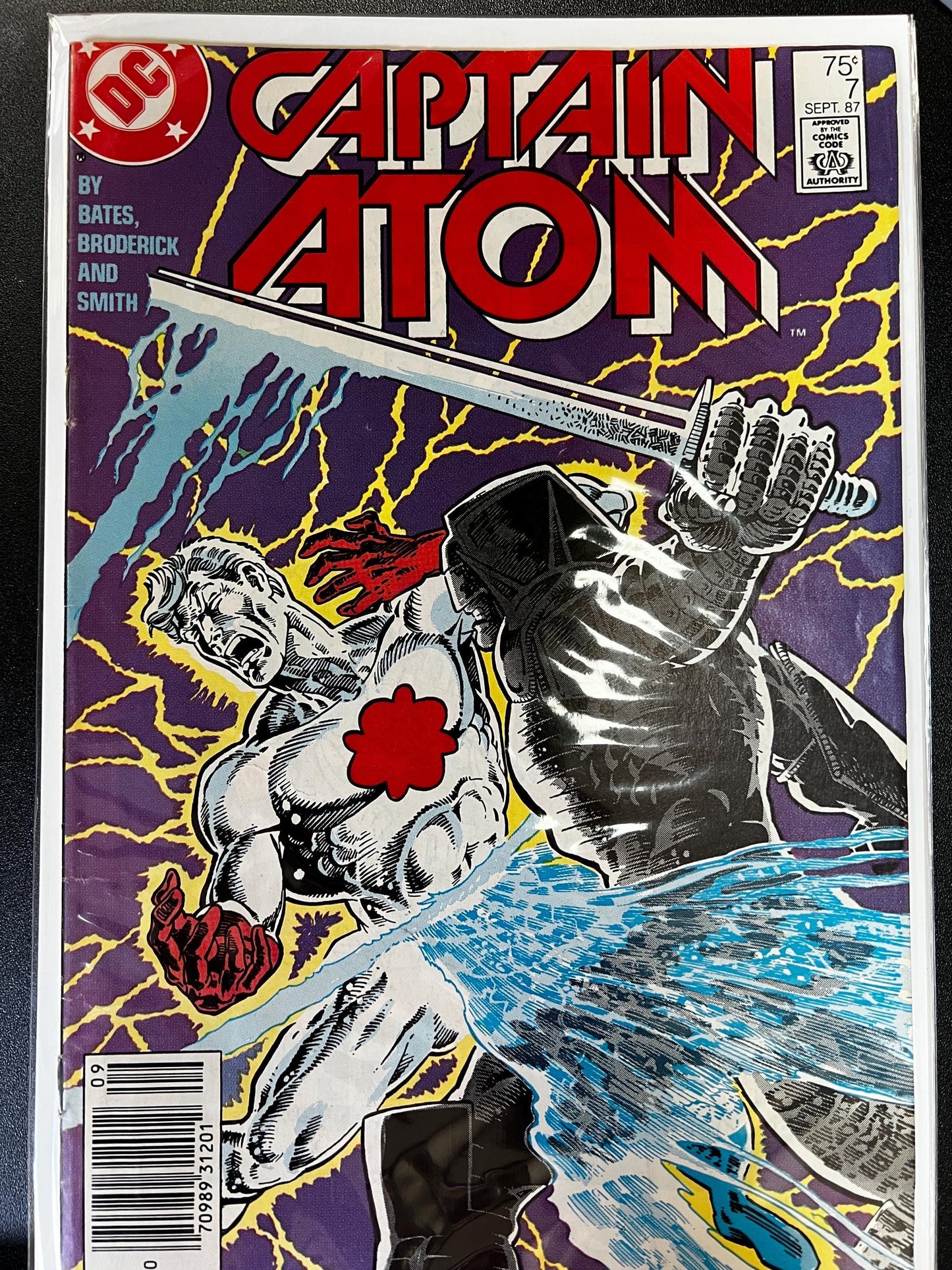 Captain Atom Comic Book Lot (7 Issues): DC Copper Age, Firestorm, Plastique Cover
