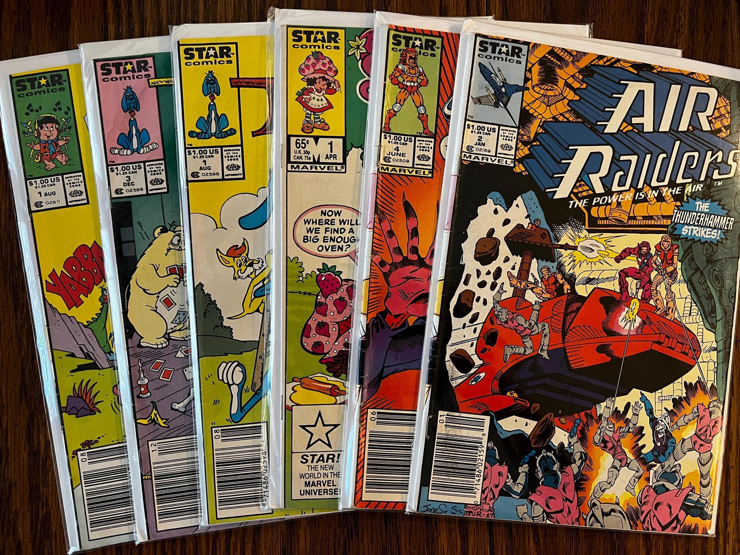 Vintage Star Comics Lot of 6 First Issues | Top Dog, Planet Terry, Wally the Wizard, Peter Porker, Get Along Gang, Royal Roy