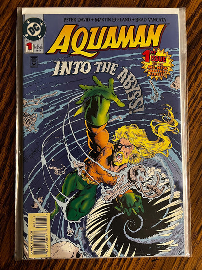 Aquaman Comic Book Run Aug 1994–Apr 1997 | Issues #1–2, 4–11, 13–29 & #31 | DC Comics