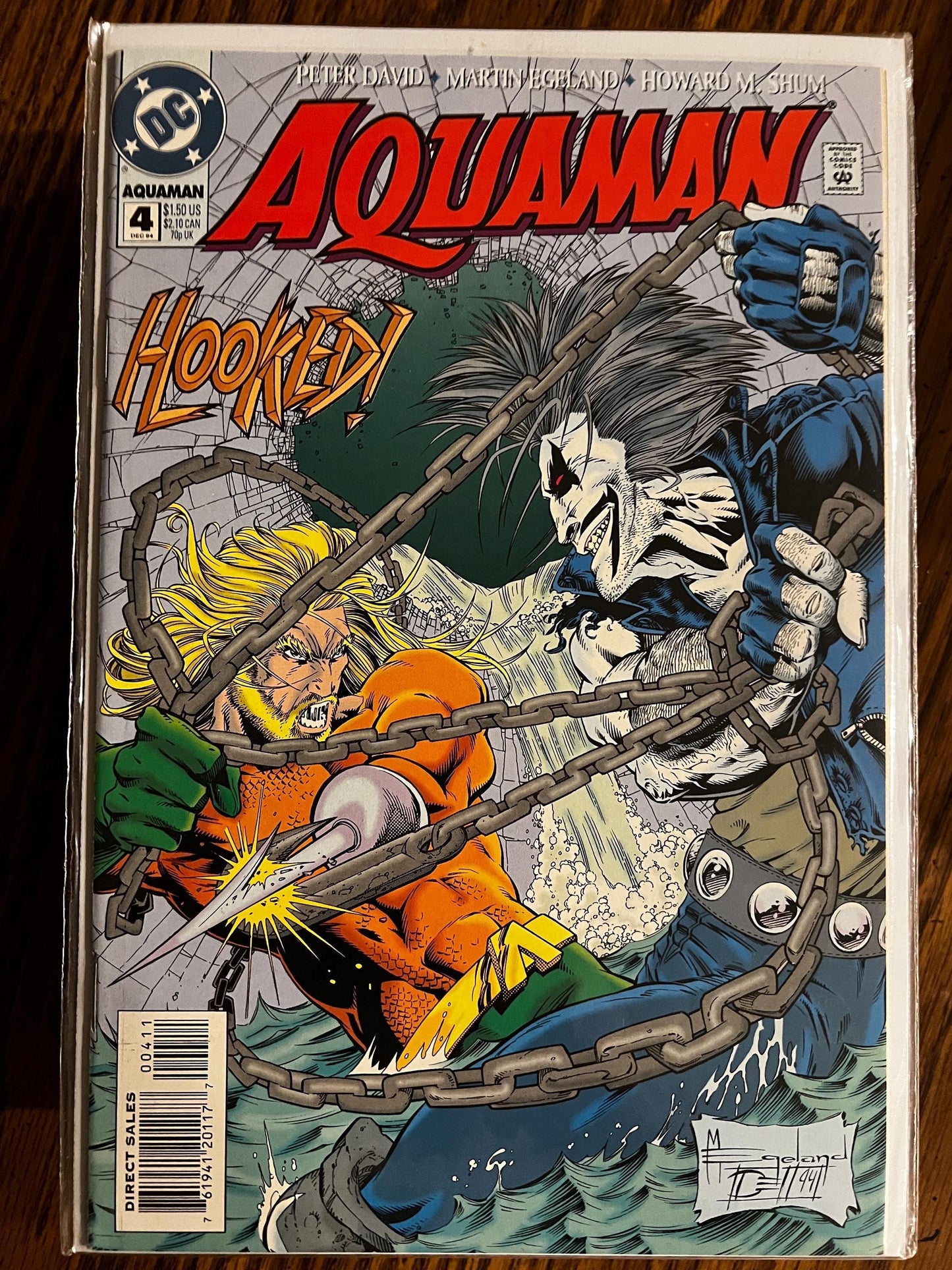 Aquaman Comic Book Run Aug 1994–Apr 1997 | Issues #1–2, 4–11, 13–29 & #31 | DC Comics