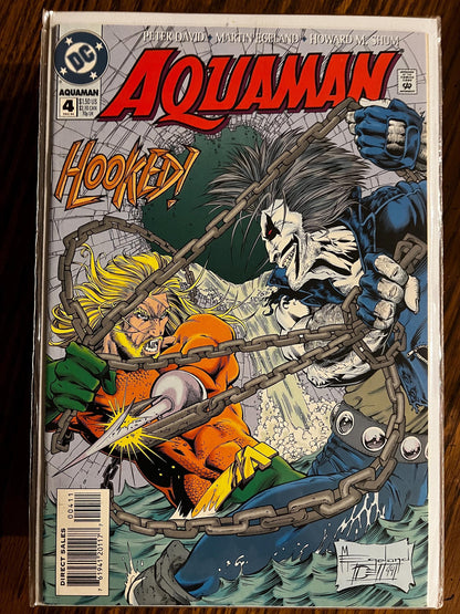 Aquaman Comic Book Run Aug 1994–Apr 1997 | Issues #1–2, 4–11, 13–29 & #31 | DC Comics