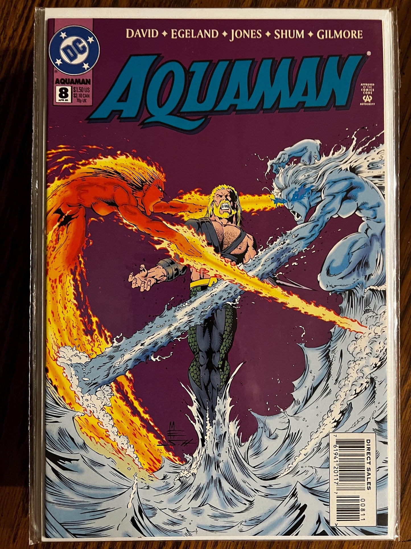 Aquaman Comic Book Run Aug 1994–Apr 1997 | Issues #1–2, 4–11, 13–29 & #31 | DC Comics