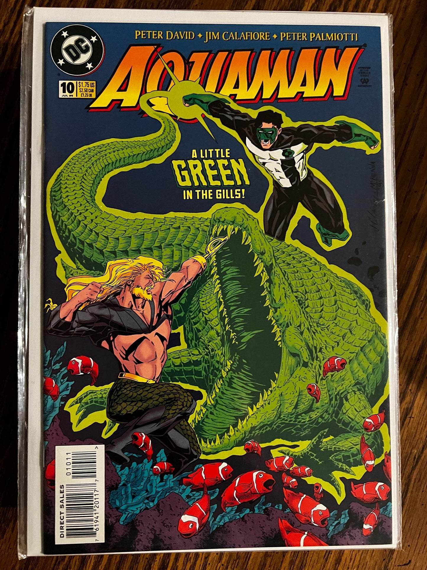 Aquaman Comic Book Run Aug 1994–Apr 1997 | Issues #1–2, 4–11, 13–29 & #31 | DC Comics