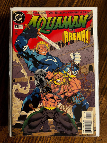 Aquaman Comic Book Run Aug 1994–Apr 1997 | Issues #1–2, 4–11, 13–29 & #31 | DC Comics