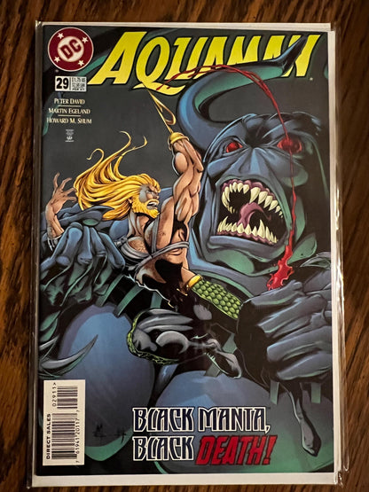 Aquaman Comic Book Run Aug 1994–Apr 1997 | Issues #1–2, 4–11, 13–29 & #31 | DC Comics