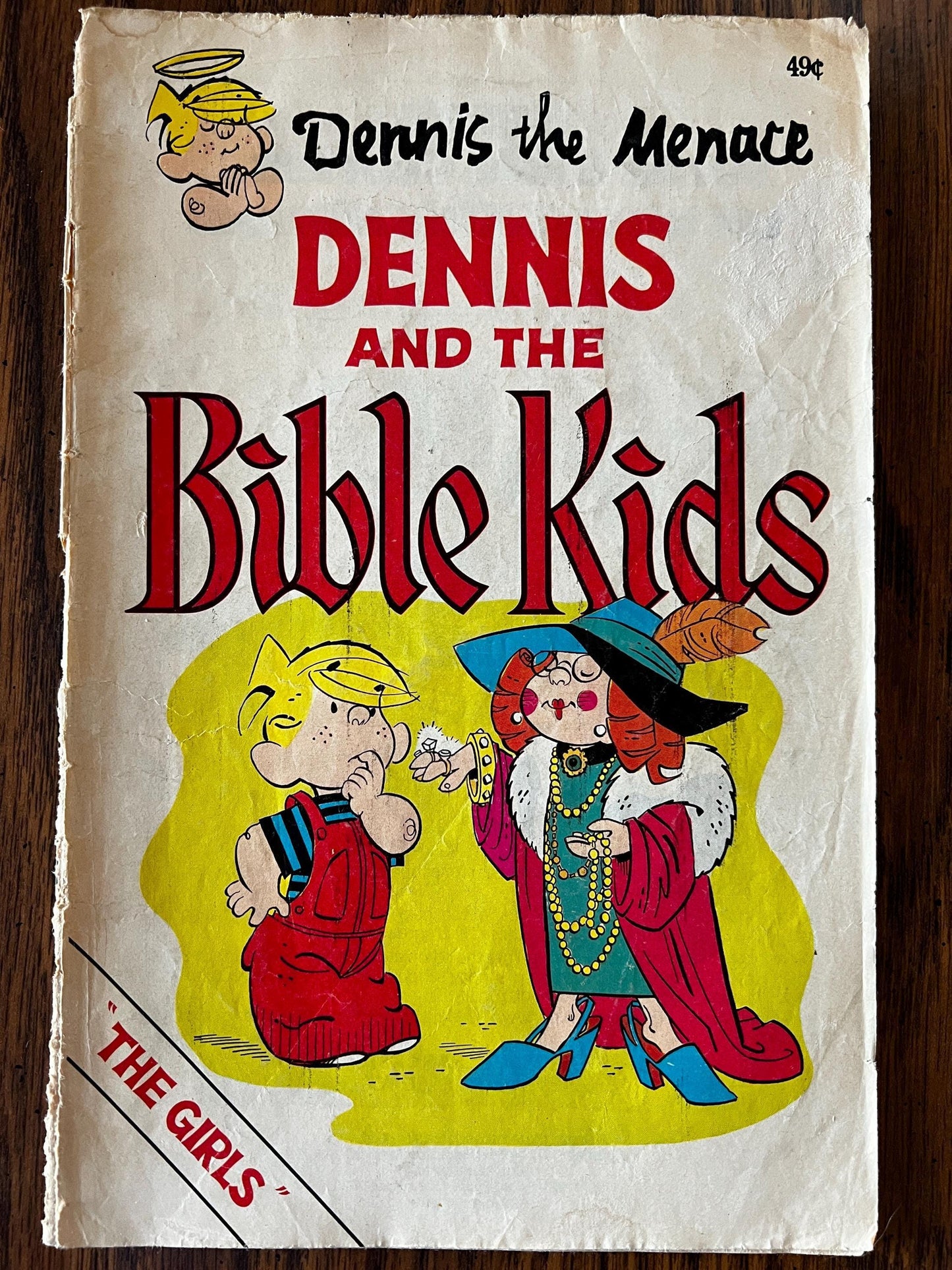 Vintage Dennis the Menace Comic Book Lot: 1977 Fawcett Bronze Age Humor