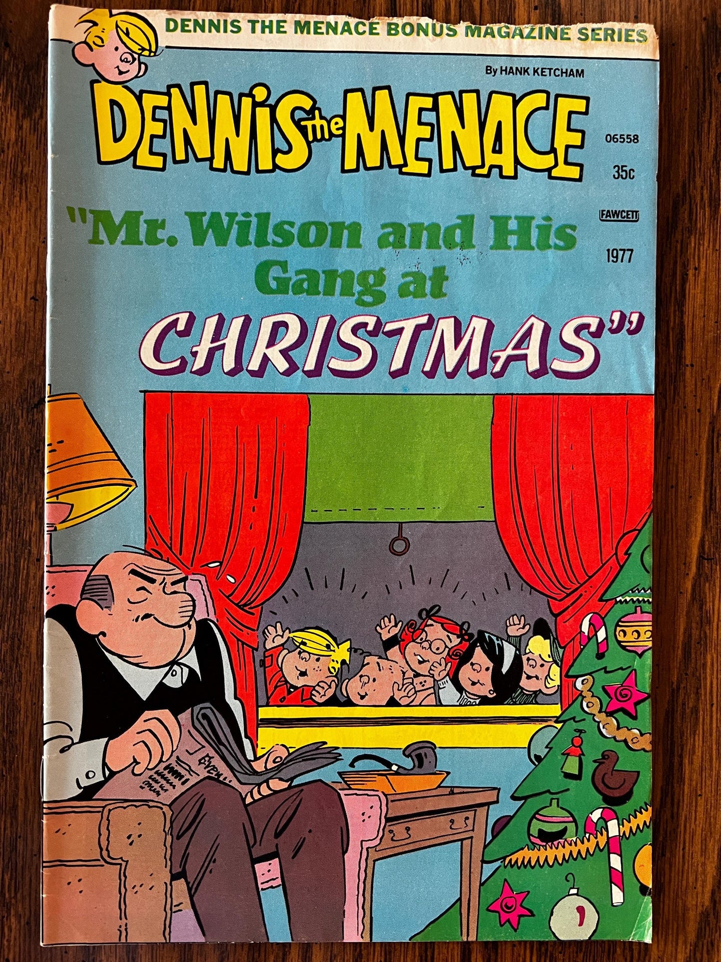 Vintage Dennis the Menace Comic Book Lot: 1977 Fawcett Bronze Age Humor