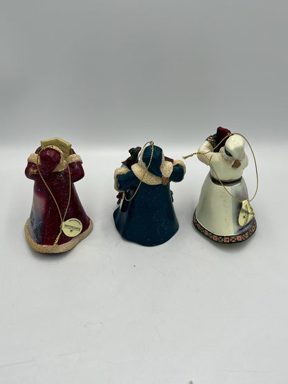 Thomas Kinkade Santa Figurine - Old World Village, 9 Inch