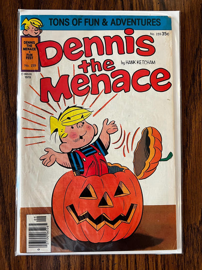 Vintage Dennis the Menace Comic Book Lot: 1978 Fawcett Series