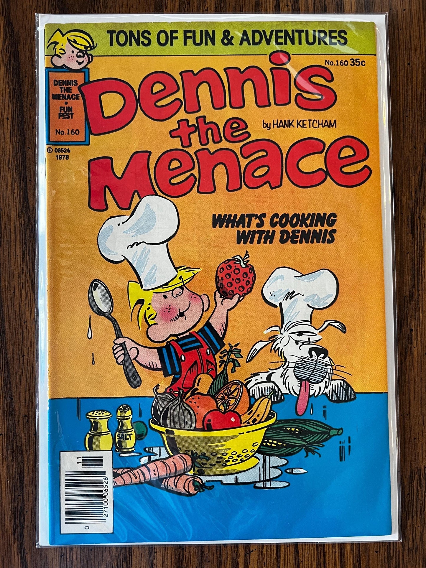 Vintage Dennis the Menace Comic Book Lot: 1978 Fawcett Series