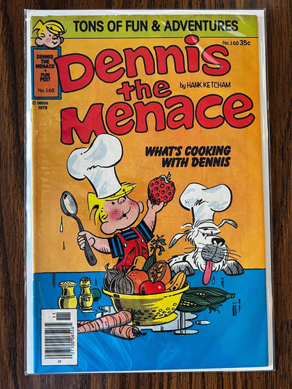 Vintage Dennis the Menace Comic Book Lot: 1978 Fawcett Series
