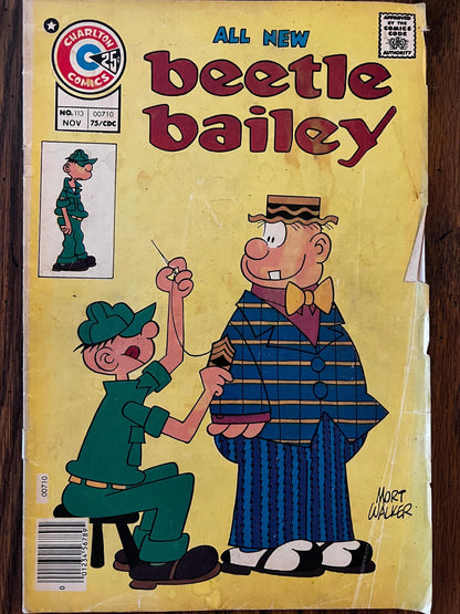 Vintage Charlton Comics Lot: Blondie, Flintstones, Beetle Bailey