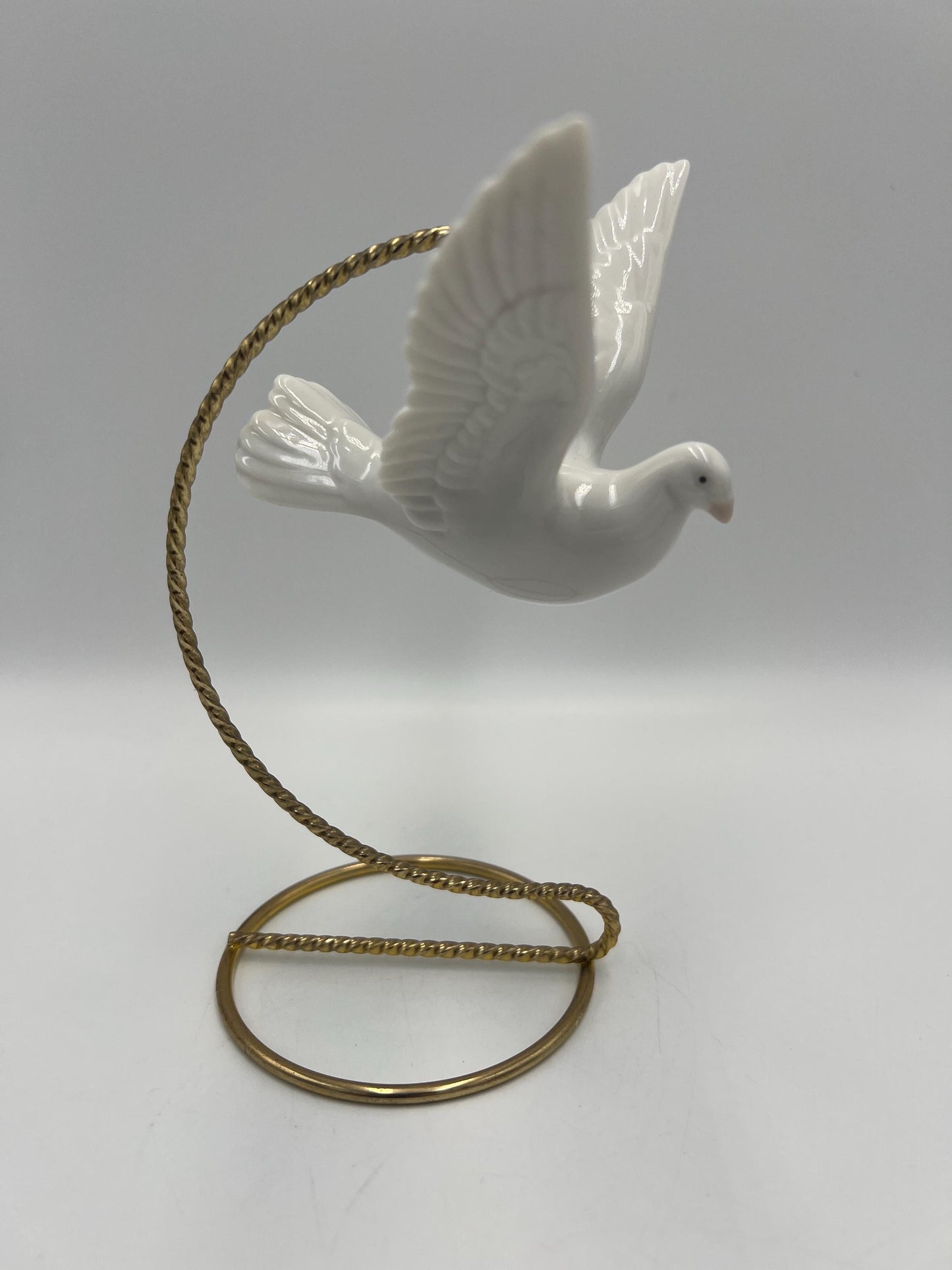 Lladro Porcelain Figurines - Spring Girl, Lucky in Love, Dove Ornament