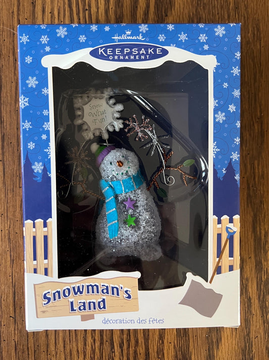 Hallmark Snowman's Land Keepsake Ornaments