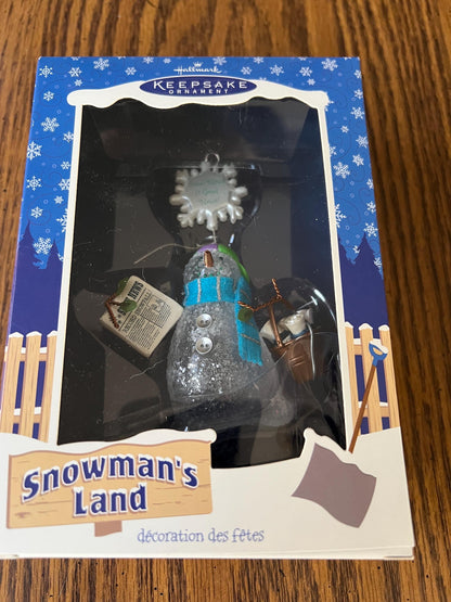 Hallmark Keepsake Ornaments from the Snowman's Land collection, New In Box