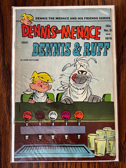 Vintage Dennis the Menace Comic Book Lot (7) - 1970s Fawcett