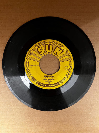 Rare 1950s Rock & Roll 45 Lot - Sun Records, Specialty, Brunswick, Nasco - 13 Records