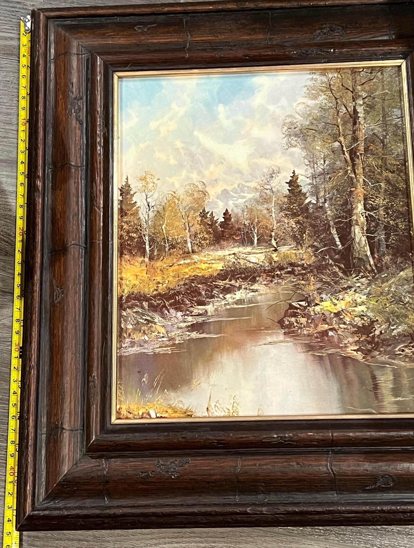 Framed Paintings from Turner Accessories  - 'Emblems of Peace' still life and 'Sylvan Solitude' landscape