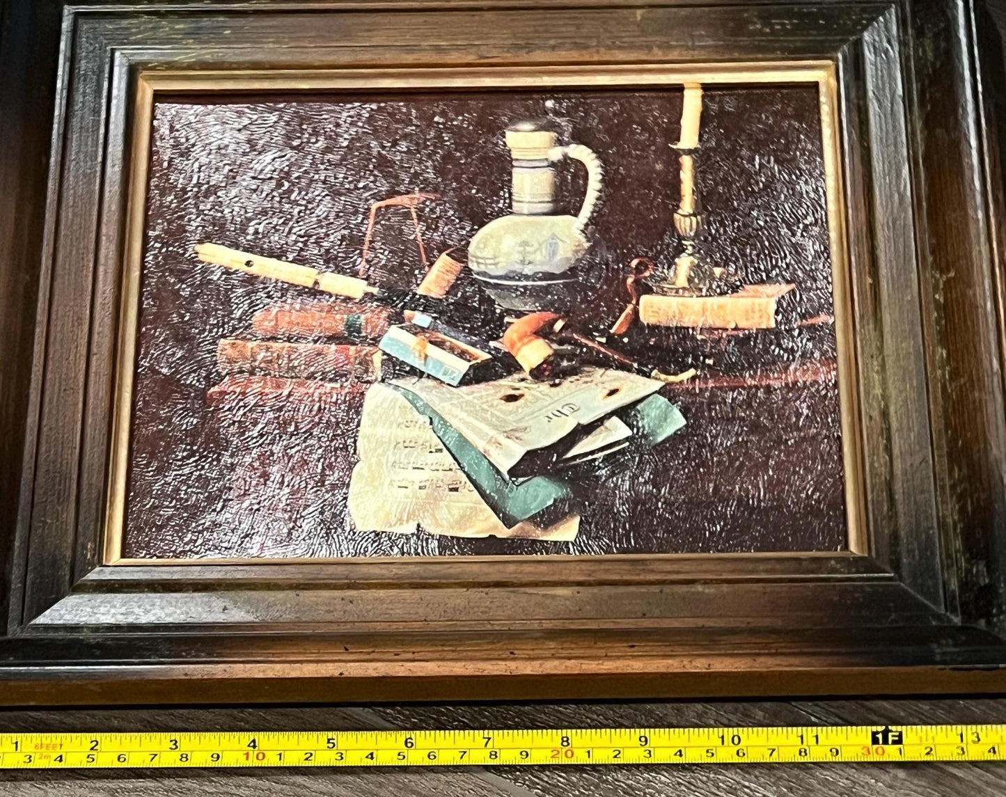 Framed Paintings from Turner Accessories  - 'Emblems of Peace' still life and 'Sylvan Solitude' landscape