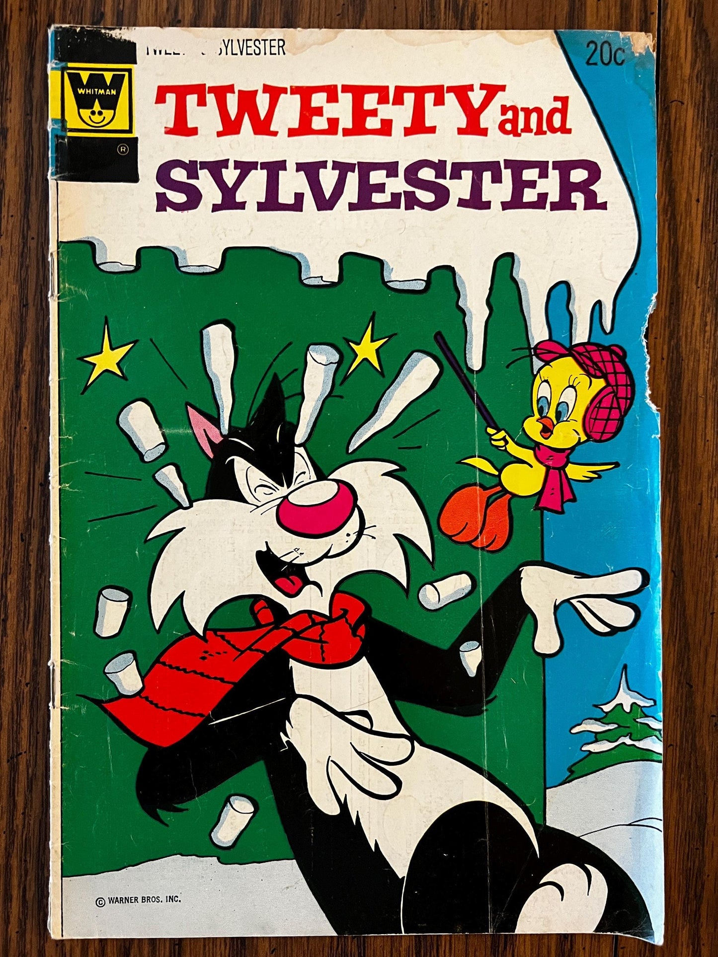 Vintage 1970s Cartoon Comic Lot (10 Issues) – Bugs Bunny, Tweety, Donald Duck, Winnie the Pooh – Whitman & Gold Key