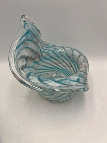 Art Glass Set: Vintage Murano Style - Handblown J Hamon Miller signed