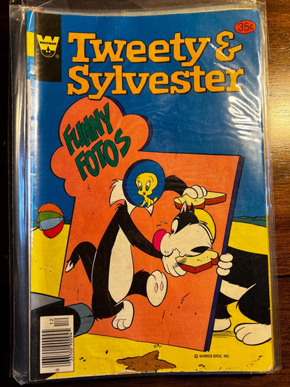 Vintage 1970s Cartoon Comic Lot (10 Issues) – Bugs Bunny, Tweety, Donald Duck, Winnie the Pooh – Whitman & Gold Key