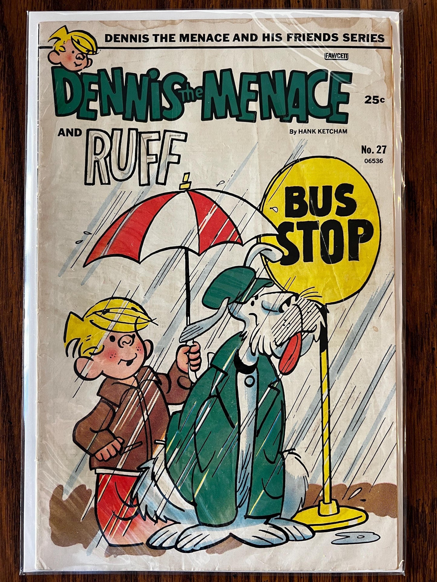 Vintage Dennis the Menace Comic Book Lot: 1970s Fawcett Humor Collectibles