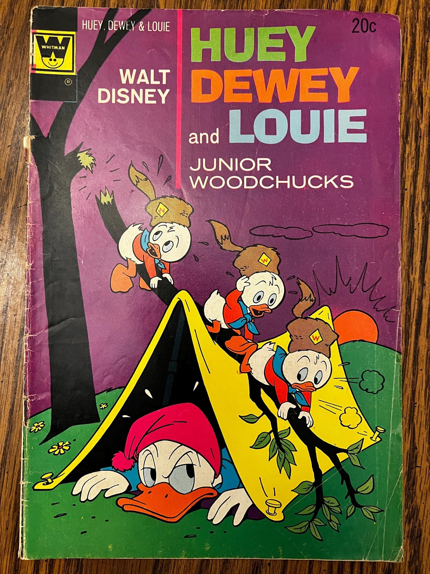 Whitman and Disney Educational 1970s Lot | Daisy & Donald | Mickey/Pluto | Junior Woodchucks | Energy Booklets | 7 Comics