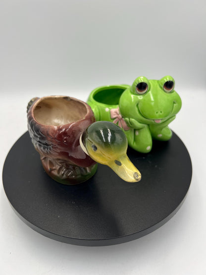 Cute Set of Animal Planters