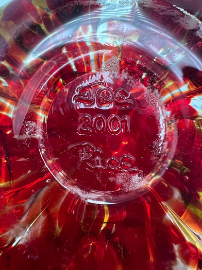 Art Glass: Teapots and Joe Rice Basket - Sold Individually