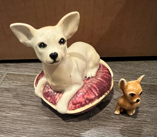 Vintage "Chihuahua" Ceramic Figurine by Beswick - Made in England
