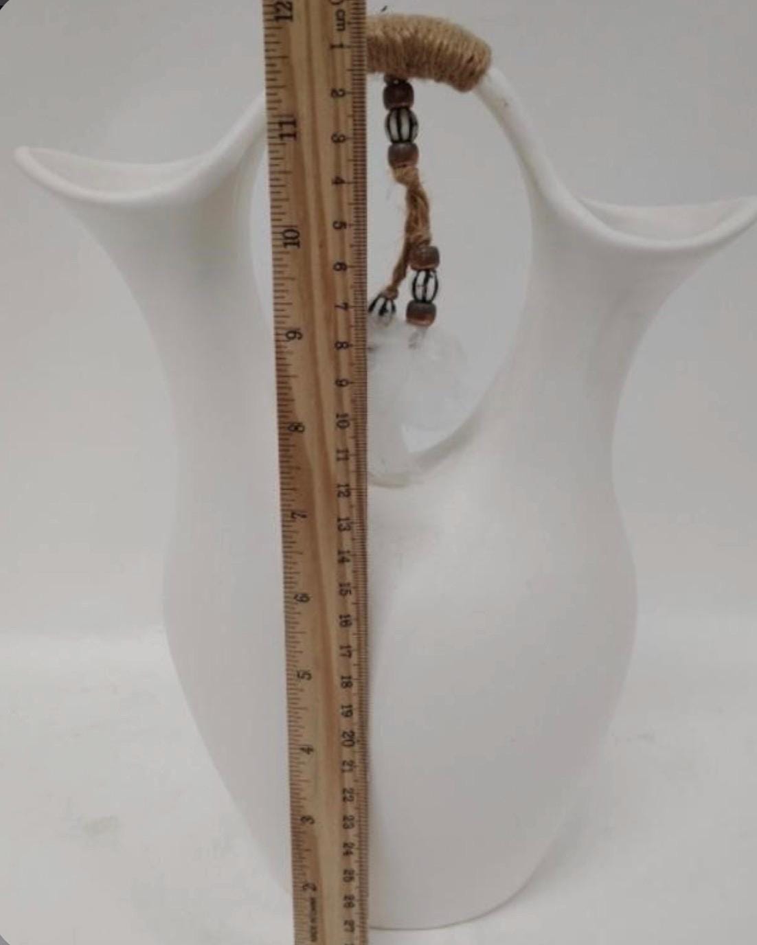 Native American Village Wedding Vase Hand Painted Bill Drake