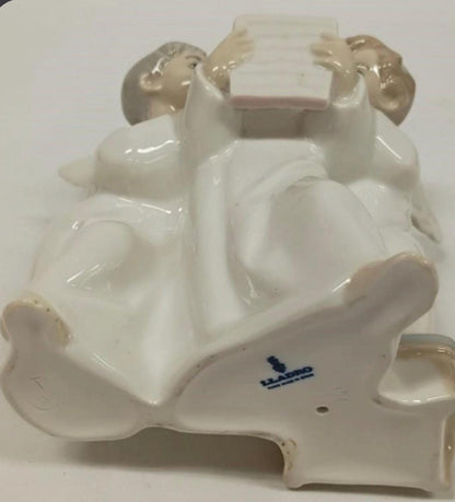 Three Little Angels Trio Choir Figurine: Lladro - Porcelain Sculpture No. 4542
